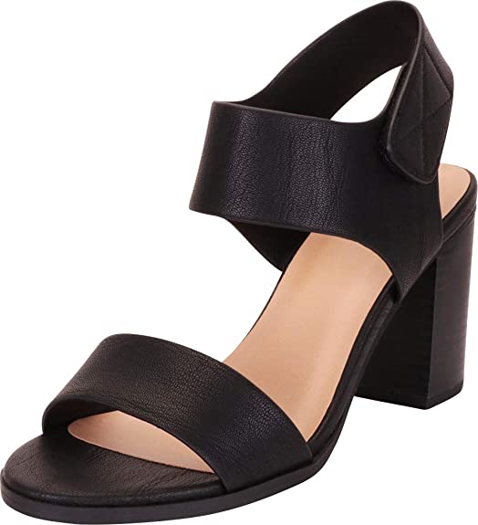 Cambridge Women's Classic Chunky High Heel Sandal