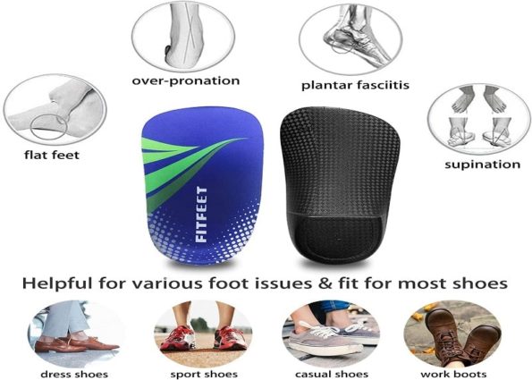 Top 10 Best Insoles For High Arches Reviews | Best Orthotics For High ...