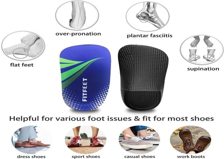 Top 10 Best Insoles For High Arches Reviews Best Orthotics For High