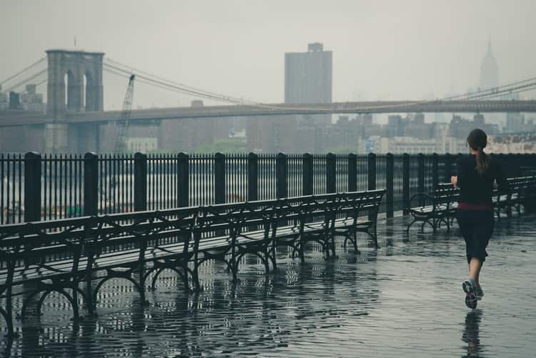 Dry Your Shoes ( Jogging In The Rain )