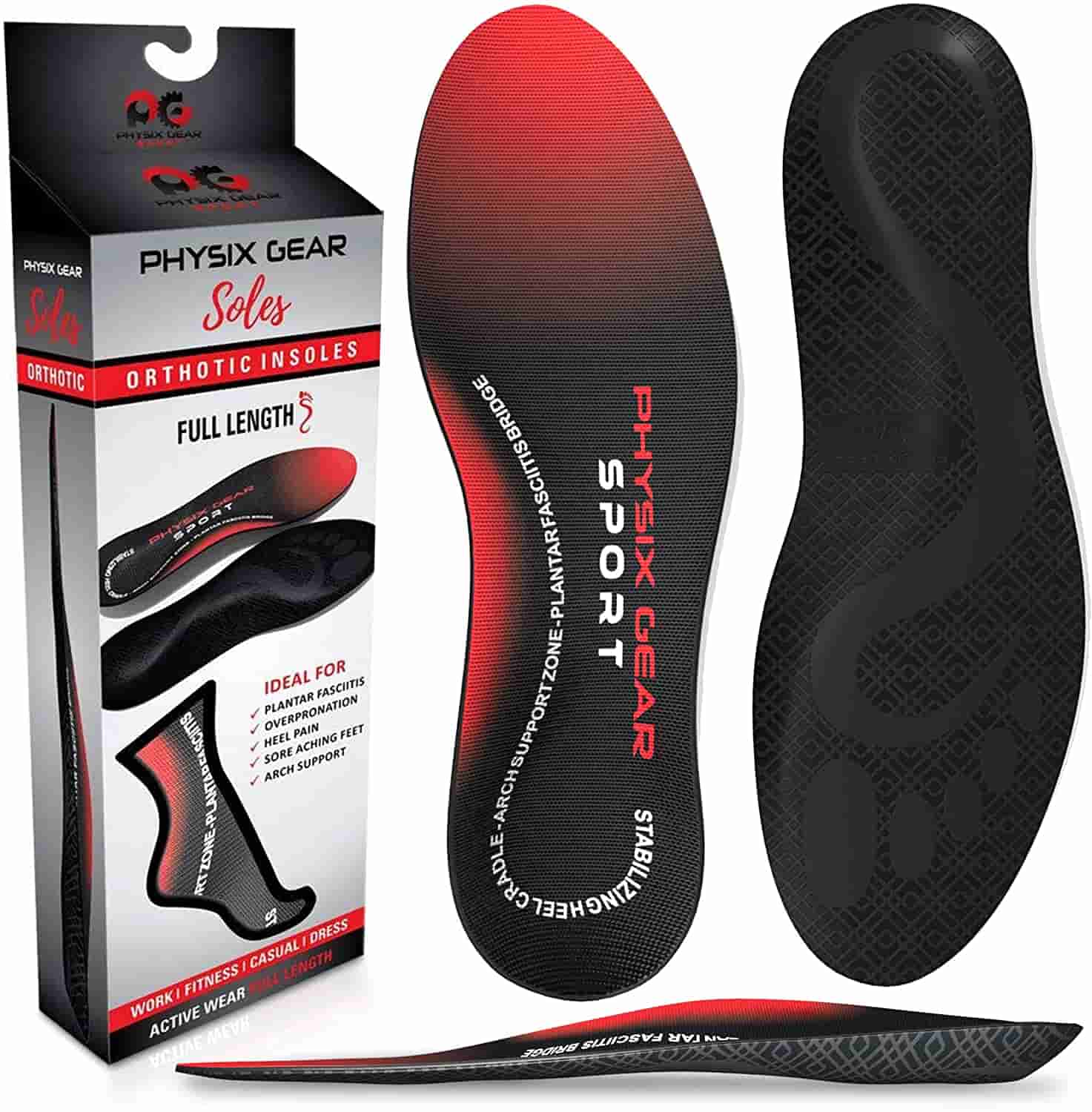 Top 10 Best Insoles For High Arches Reviews Best Orthotics For High Arches 1503