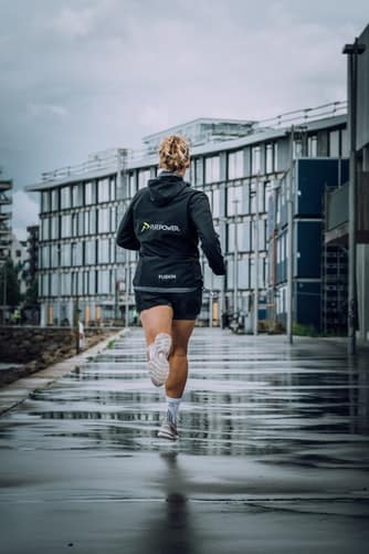 Running In Rain Shoes