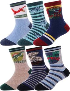 EBMORE Kids Wool Socks Boys Girls Toddlers Socks