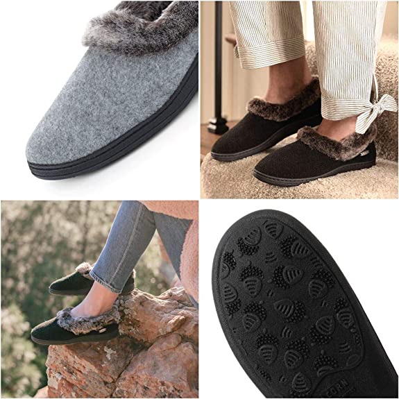 Quiet Slippers For Hardwood Floors Men & Women