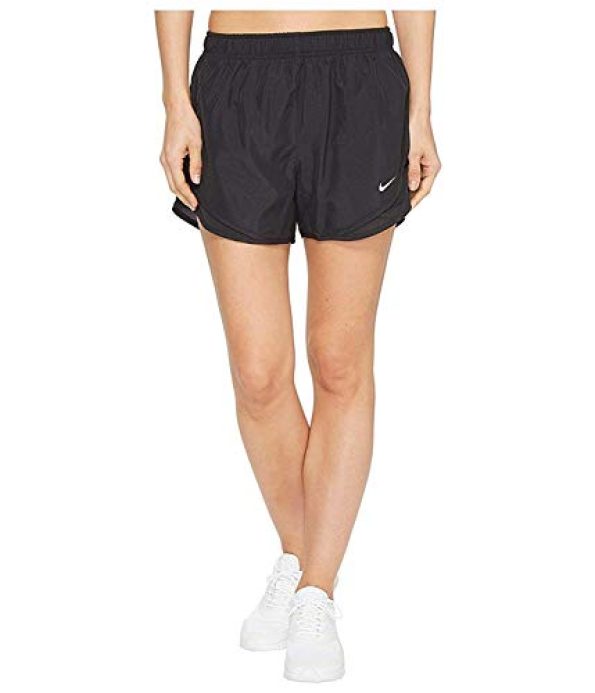 Nike Women's Dri-fit Tempo Track 3.5 Short (Black/Black/Wolf Grey, S)